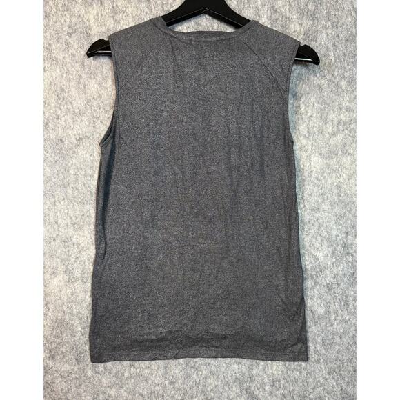 Harley Davidson Womens Small Black Label Gray Shimmer Tank Top - Picture 5 of 7